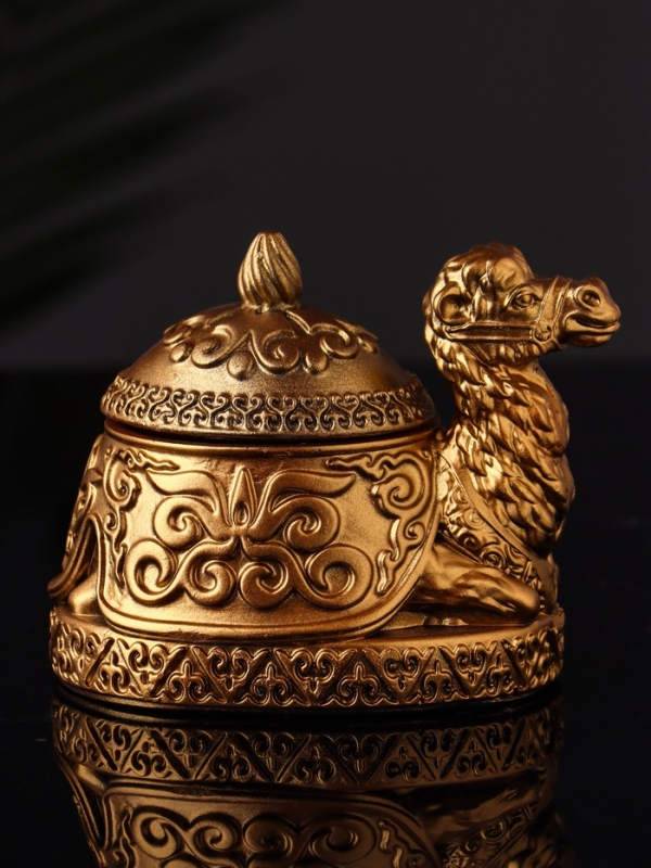 Шкатулка с крышкой Шкатулка с крышкой "Верблюд" 11х8х7 см, бронза