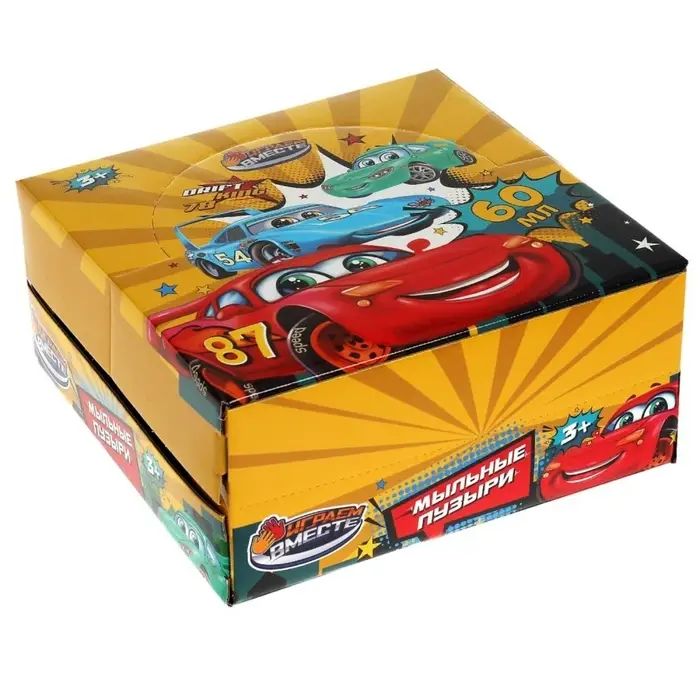 Мыльные &laquo;Играем вместе. Пузыри машинки&raquo;, 60 мл