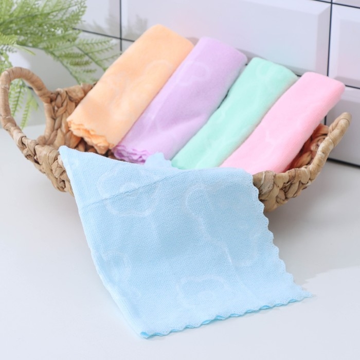 Набор салфеток для уборки, 30×30 шт, микрофибра, 160 гр, 5 шт, цвет МИКС Набор салфеток для уборки, 30×30 шт, микрофибра, 160 гр, 5 шт, цвет МИКС