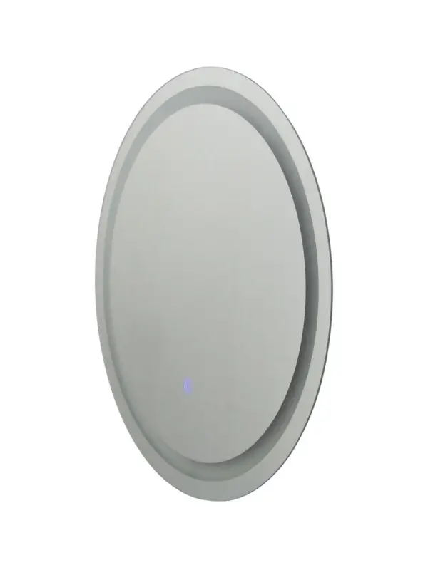 Зеркало интерьерное настенное, с подсветкой, с сенсорной кнопкой, 60&times;60 см