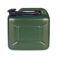 Канистра топливная пластик 10л. (тёмн.зелён.) AVS TPK-Z 10