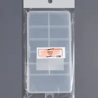 Органайзер для хранения мелочей, с подвесом, 11 ячеек, 14.5&times;8&times;1.7 см, прозрачный