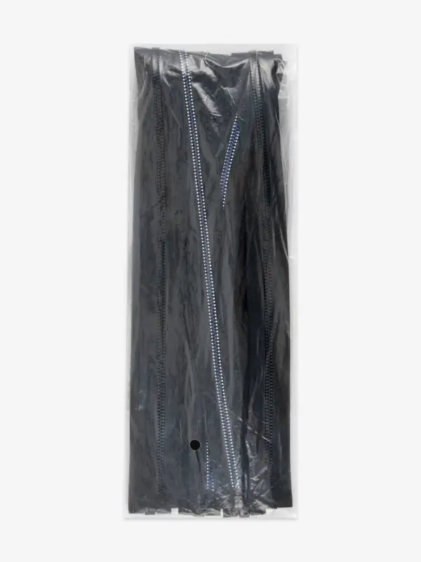 Молния &laquo;Трактор&raquo;, №5, разъёмная, замок автомат, 60 см, чёрная, белая, синяя