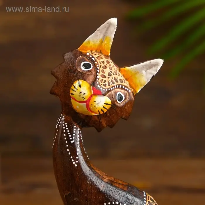 Сувенир дерево "Кошки" (набор 3 шт) 17х7х8 см Сувенир дерево "Кошки" (набор 3 шт) 17х7х8 см