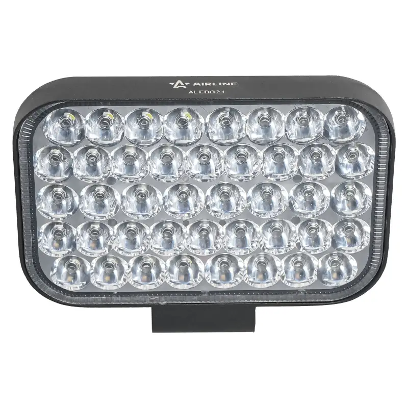 Фара светодиодная прямоугольная, 43 LED рассеянный свет, 43W, (152х104х40) 12/24V