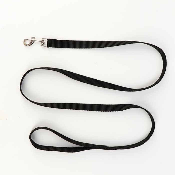 Комплект  Комплект "Базис", поводок 120 х 1,5 см, шлейка 32-46 х 1,5 см, чёрный