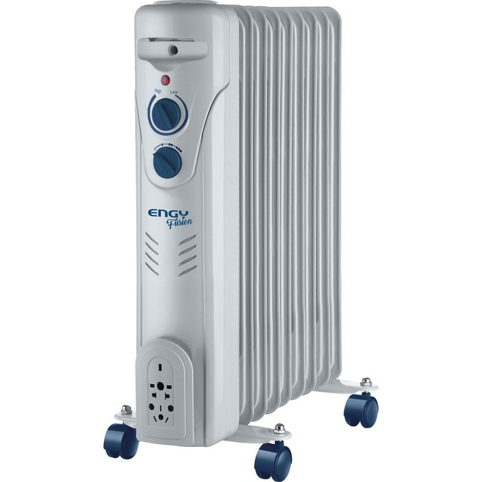 Обогреватель ENGY EN-2309 Fusion, масляный, 2000 Вт, 9 секций, 25 м², серый Обогреватель ENGY EN-2309 Fusion, масляный, 2000 Вт, 9 секций, 25 м², серый