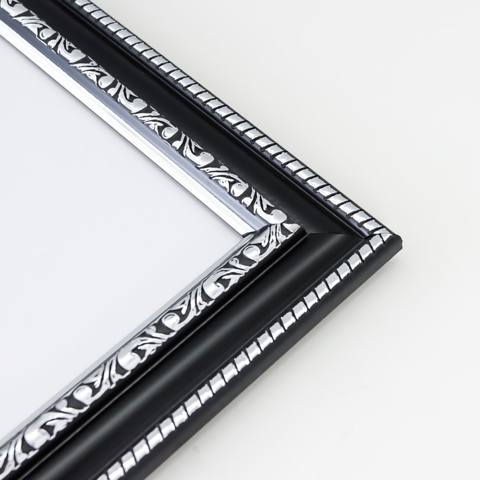 Фоторамка пластик Фоторамка пластик "МИРАМ" 40х60 см чёрный (пластиковый экран)