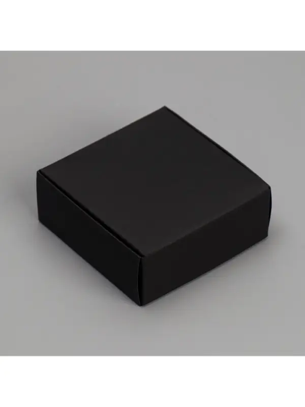 Коробка под бижутерию, упаковка, &laquo;Чёрная&raquo;, 7.5 х 7.5 х 3 см