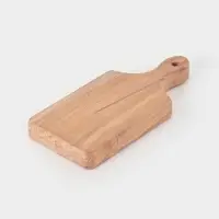 Доска для подачи и сервировки канапе Доляна &laquo;БУковский&raquo;, 15&times;7&times;1.6 см, дерево массив бука