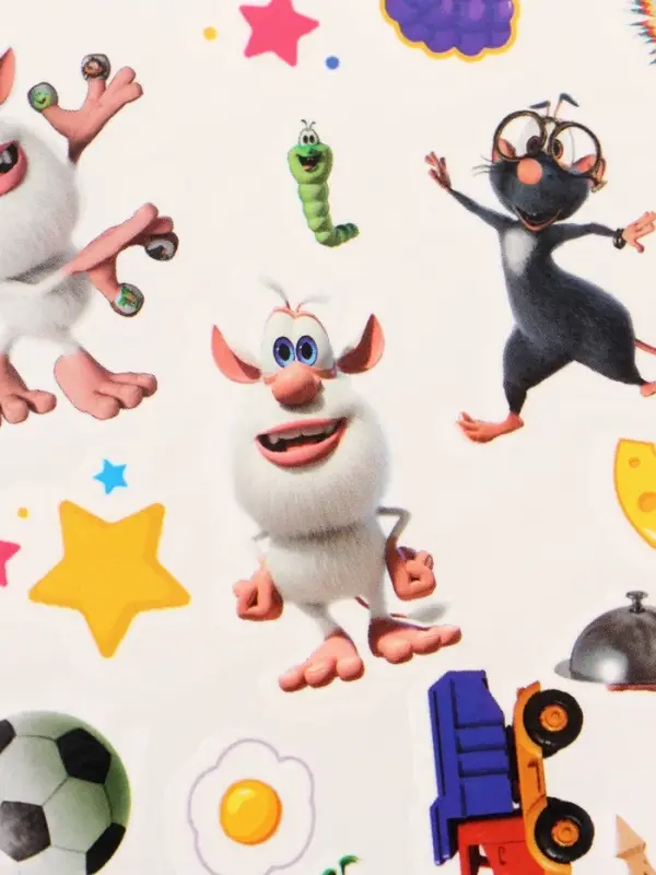 Набор Детские переводные татуировки "Весёлые ребята" 2 листа