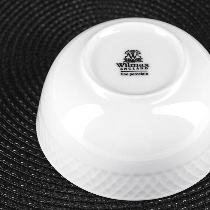 Салатник фарфоровый Wilmax «Юлия Высоцкая», 350 мл, d=12 см, цвет белый Салатник фарфоровый Wilmax «Юлия Высоцкая», 350 мл, d=12 см, цвет белый
