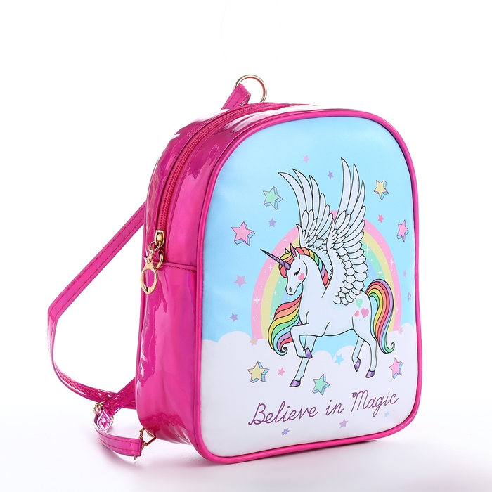 Рюкзак дет Русалочка 20*8*23, отд на молнии, н/карман, сиреневый Рюкзак дет Русалочка 20*8*23, отд на молнии, н/карман, сиреневый