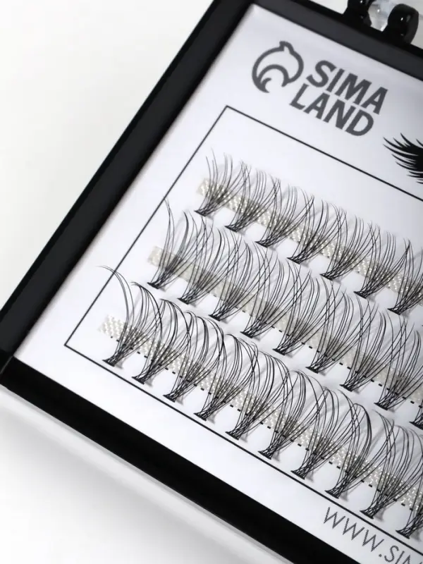 Набор накладных ресниц &laquo;Классика&raquo;, пучки, 10, 12, 14 мм, толщина 0.07 мм, изгиб D, 10 D