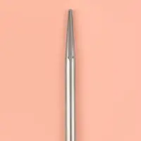 Спицы круговые, для вязания, с пластиковой леской, d=3 мм, 14/80 см, с иглой