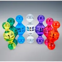 Набор магнитов, 24 штуки для доски &laquo;Пешки&raquo;, 11&times;17 мм, 7 цветов