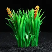 Островок с растениями искусственными для аквариума, 17&times;12&times;22 см