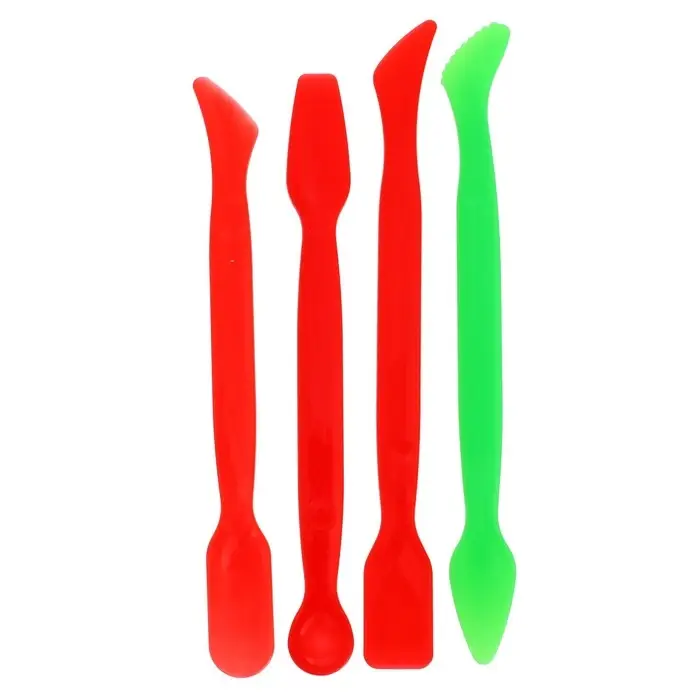 Стеки для лепки Calligrata, 4 шт., цветные, пакет с подвесом Стеки для лепки Calligrata, 4 шт., цветные, пакет с подвесом