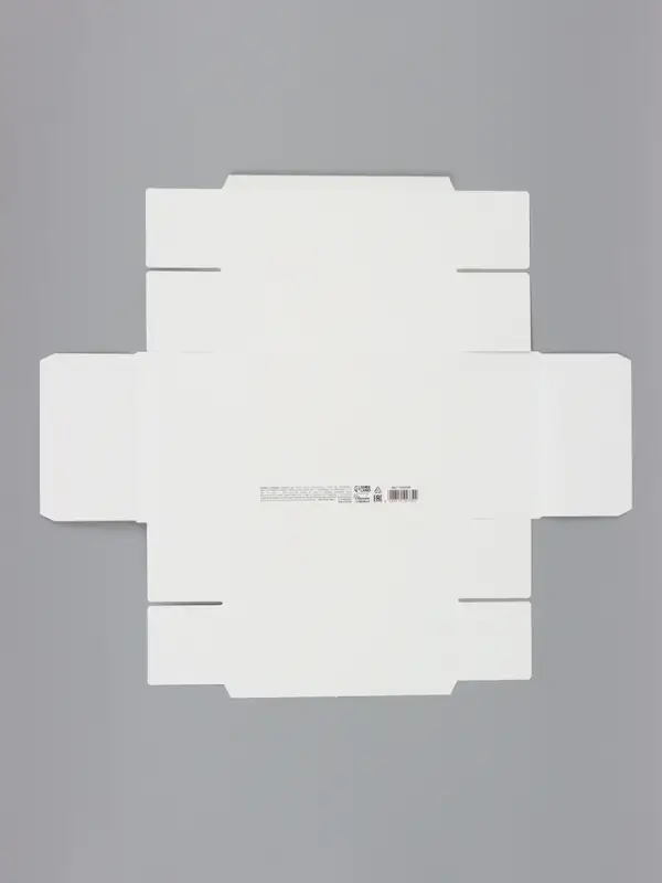 Коробка сборная с крышкой и окном &laquo;Золотой Новый год&raquo;, 21&times;15&times;7 см