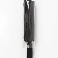 Зонт автоматический Lanford, 3 сложения, 12 спиц, R=52/60 см, d=104 см, чёрный