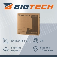 Конвектор BigTech WBC002 1000E-X (1000 Вт,с терморегулятором)