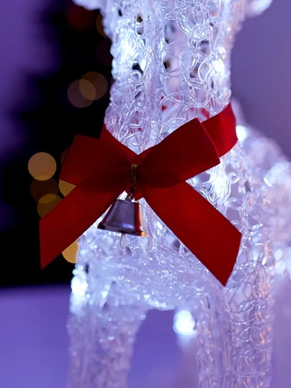 Светильник фигура светодиодная «Олень», 40 см, 50 LED, 220V, БЕЛЫЙ Светильник фигура светодиодная «Олень», 40 см, 50 LED, 220V, БЕЛЫЙ