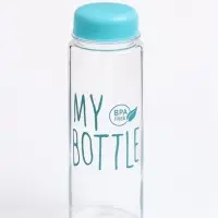 Бутылка для воды My bottle 500 мл, 19.5&times;6 см, МИКС