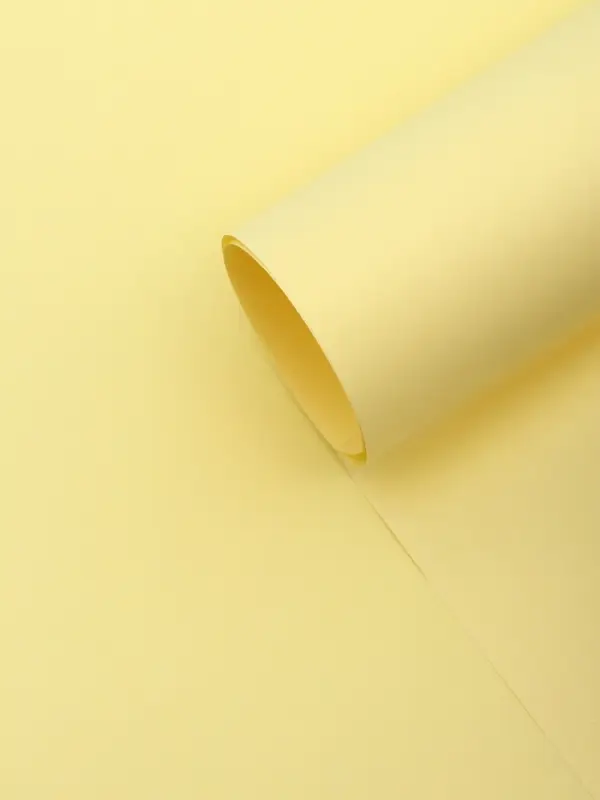 Бумага упаковочная крафт «Жёлтый», 50×70 см