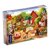 Пазл 150 эл. "Каникулы в деревне" 330х220мм 150ПЗ4_35954