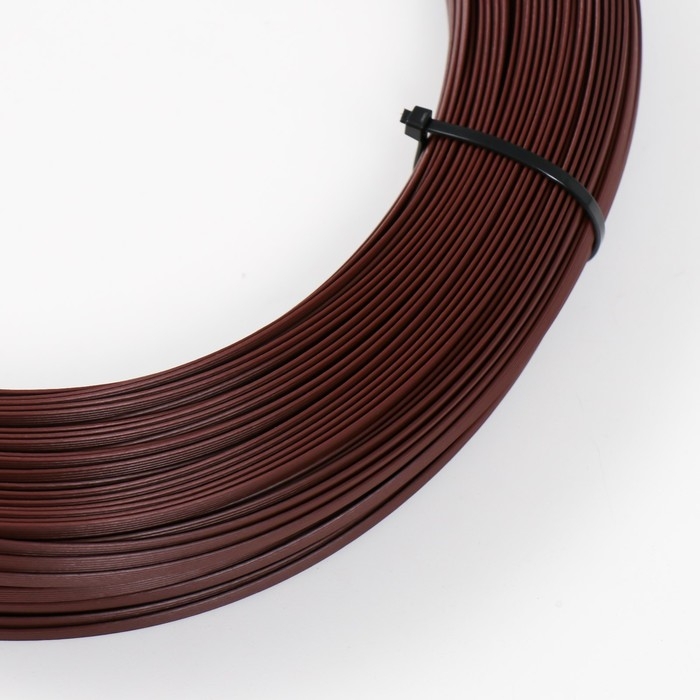 Ротанг искусственный 6 мм 100 м волна (каштан) Ротанг искусственный 6 мм 100 м волна (каштан)