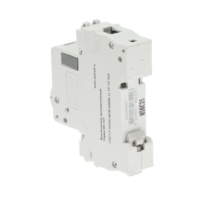 Выключатель автоматический, однополюсный, 25А Выключатель автоматический, однополюсный, 25А