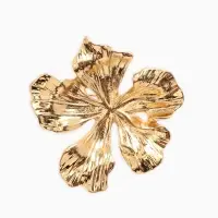 Брошь "Цветок лилии", цвет золото Брошь "Цветок лилии", цвет золото