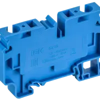 ARMAFIX Клемма пружинная CX10 BU 10мм2 проходная синяя IEK