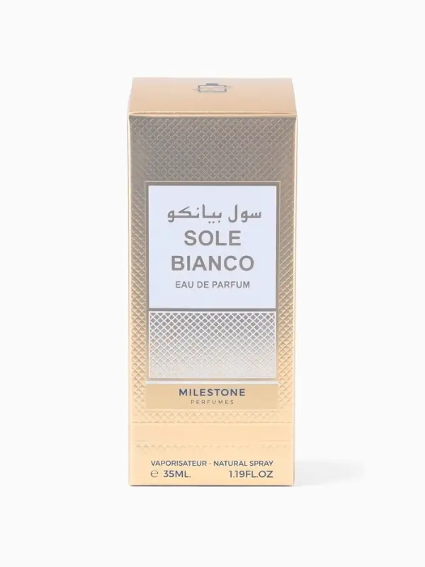 Парфюмерная вода унисекс Milestone SOLE BIANCO, 35 мл (мотив TOM FORD EAU DE SOLEIL BLANC)