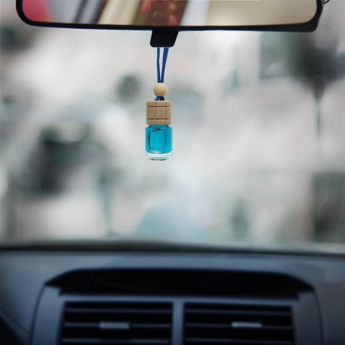 Ароматизатор в автомобиль на 23 Февраля «Триколор», аромат: океан
