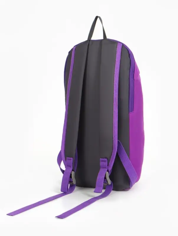 Рюкзак спортивный TEXTURA, на молнии, с карманом, размер 20&times;11&times;39 см, фиолетовый