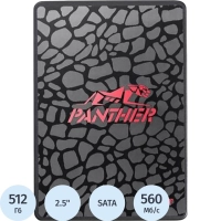 SSD накопитель Apacer Panther AS350 2.5 512GB SATA (AP512GAS350-1) 3D TLC