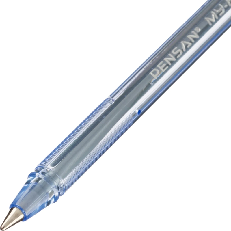 Ручка шариковая MY-PEN 1,0мм круглый корпус, цвет чернил синий