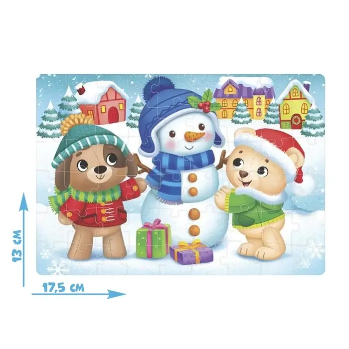 Пазл детский «Скоро Новый год», 54 элемента Пазл детский «Скоро Новый год», 54 элемента