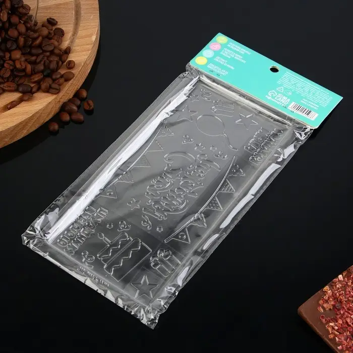 Форма для шоколада «С Днём Рождения», 22×11 см