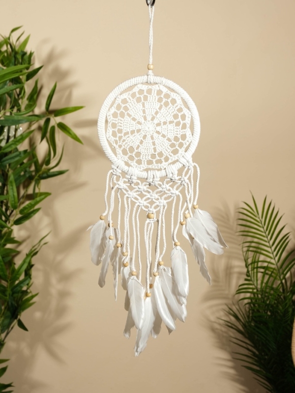 Ловец снов Ловец снов "Белый цветочек" 17х50 см.