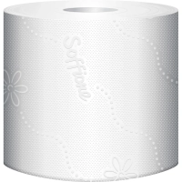Бумага туалетная Soffione Smart 3сл белая 15,12м 32рул/уп
