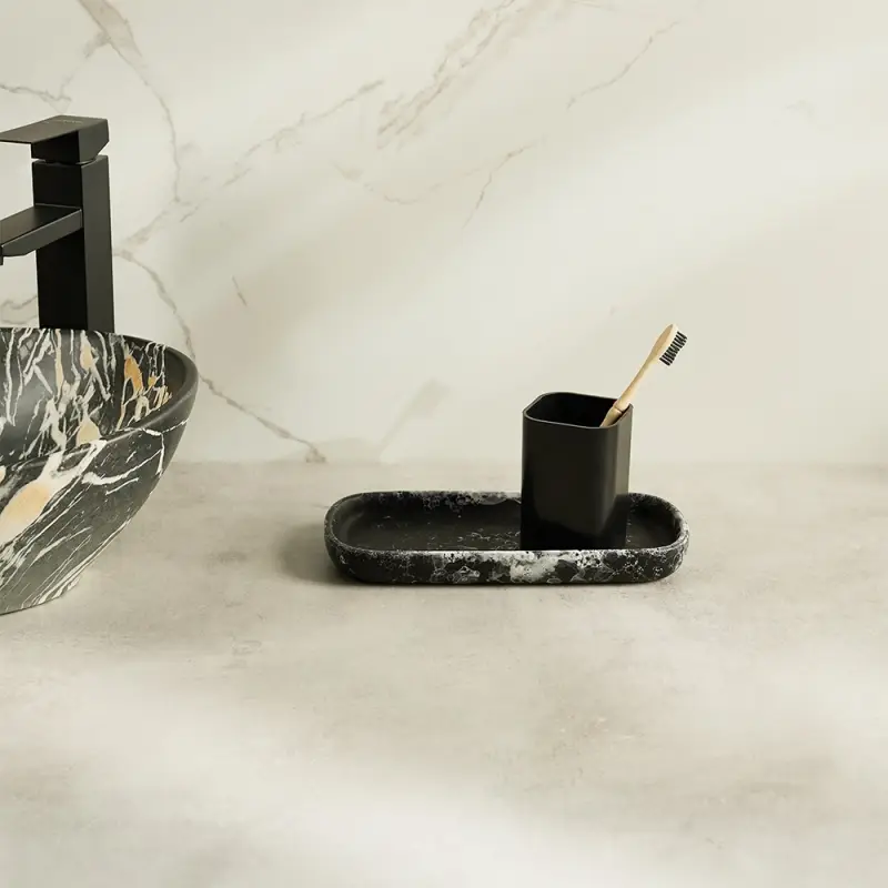 VETTA Поднос "Космос", доломит, 26х11,5х3см