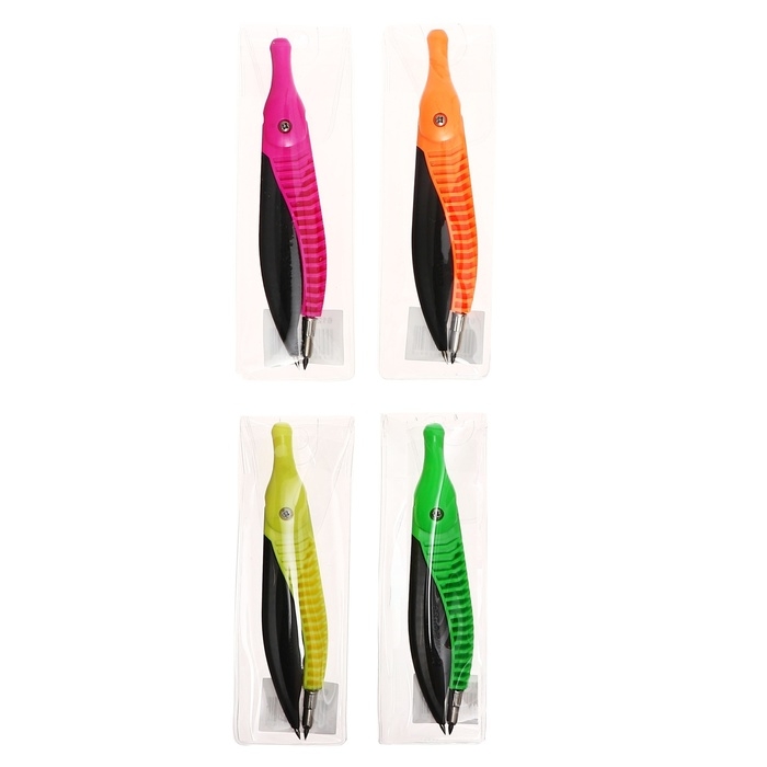 Циркуль пластиковый ErichKrause  Циркуль пластиковый ErichKrause "Accent", 122мм, PVC чехол, микс