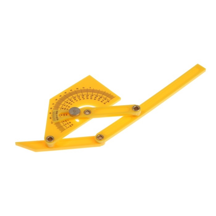 Угломер-квадрант ТУНДРА, пластиковый, 90 - 155 мм Угломер-квадрант ТУНДРА, пластиковый, 90 - 155 мм