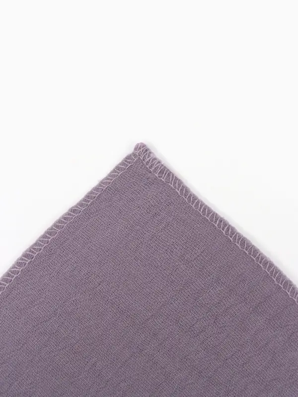 Платки носовые детские &laquo;Крошка Я&raquo; Deep grey, 20&times;20 см, набор 6 шт., муслин, 100 % хлопок, серые