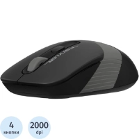 Мышь компьютерная A4Tech Fstyler FG10 чер/сер опт (2000dpi) беспровод USB