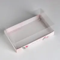 Коробка кондитерская &laquo;Just for you&raquo;, 22&times;8&times;13.5 см