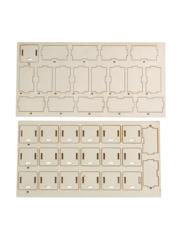 Лесная мастерская Игровой набор  Лесная мастерская Игровой набор "Адвент- календарь" деревянный, 31 задание