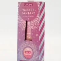Подарочный набор новогодний Winter Fantasy, бальзам и скраб для губ, URAL LAB